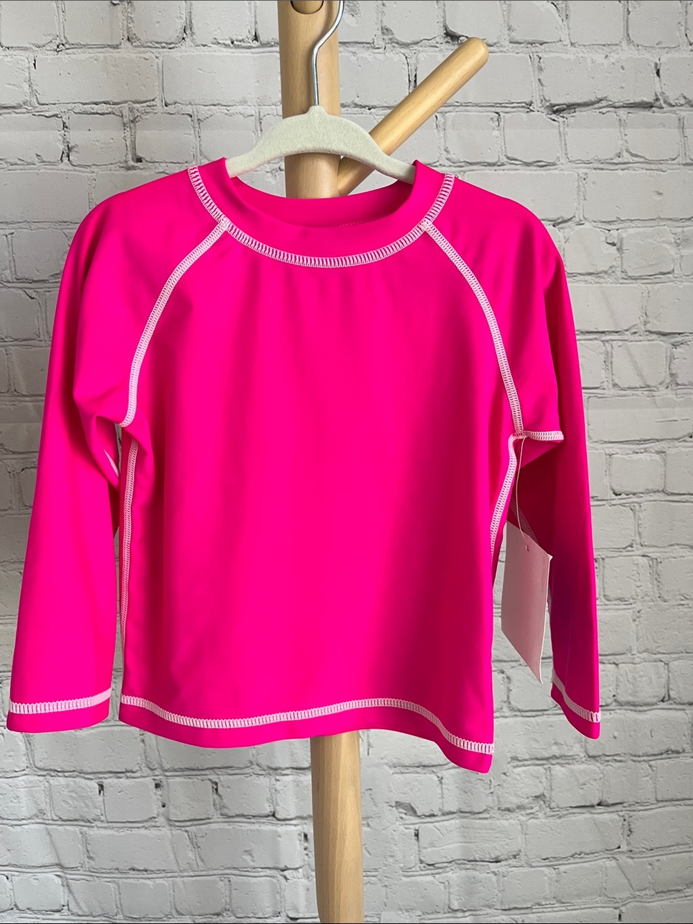 ⭐️⭐️PICK 5 / $20 NEW Toddler Girl Bright Pink Long Sleeve Rashguard